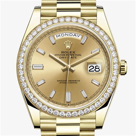 Rolex oyster 40mm yellow gold